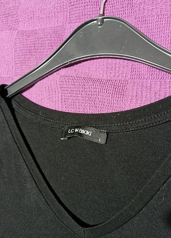 LCW Siyah Hamile Elbise L Beden - Görsel 7