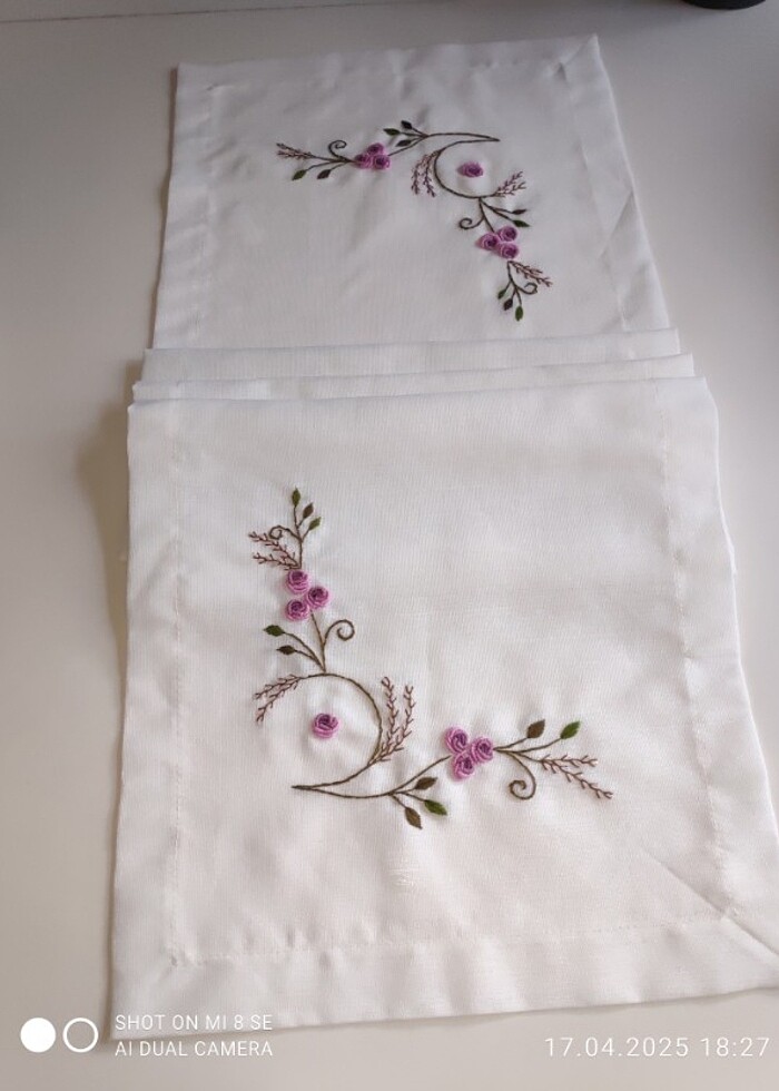 Rokoko nakışlı runner - Görsel 3