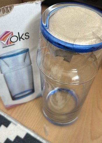 Mavi Başucu bardağı evoks - Görsel 2