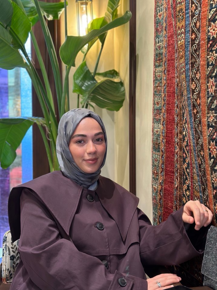 Kadın mürdüm trençkot manuka marka - Görsel 3