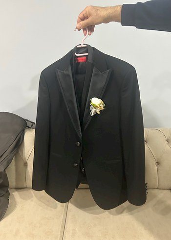 Siyah Düğmeli Erkek takım - Görsel 2