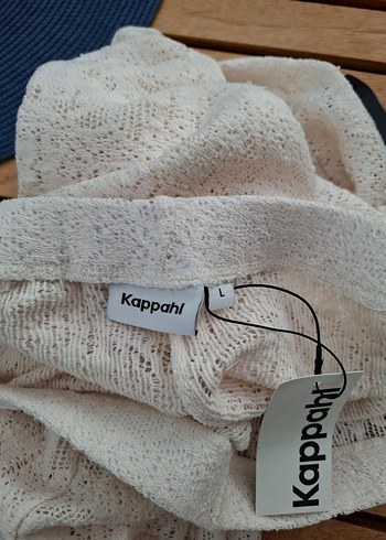 Dantel Geniş paça pantolon - Görsel 7