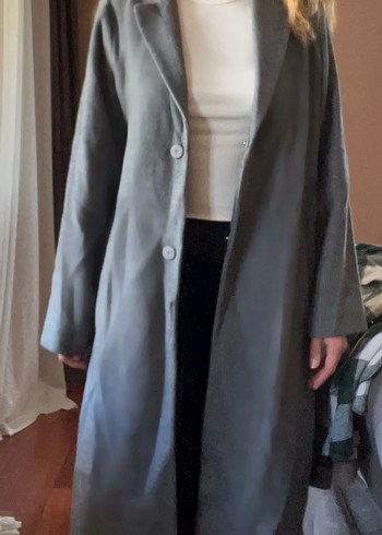 H&M Gri Kadın Kaban