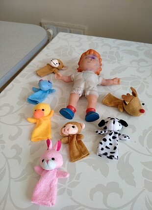 Kukla parmak bebek hediye