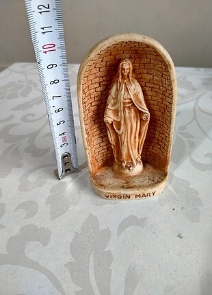 Virgin Mary heykel mermer tozu