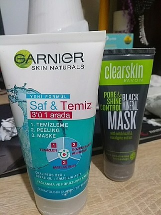 Temizleme-Peeling-Maske / Siyah Maske