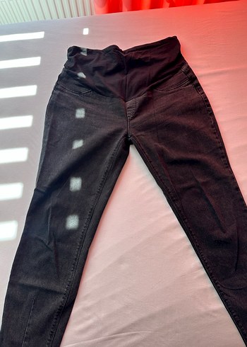 Siyah Denim Hamile Pantolonu