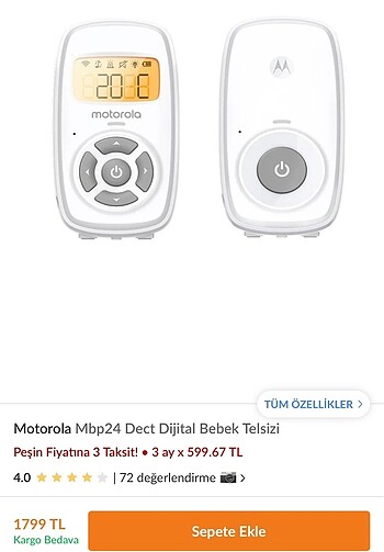 Beden Bebek telsizi