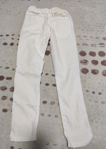 LC Waikiki Erkek Çocuk slim beyaz Pantolon