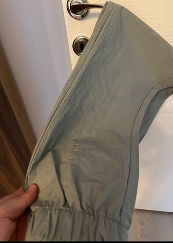 38 Beden haki Renk Fermuarlı eşofman takımı