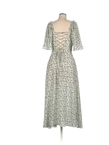 l Beden Vintage Love Uzun Elbise %70 İndirimli.