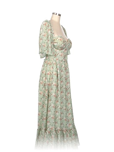 Vintage Love Vintage Love Uzun Elbise %70 İndirimli.
