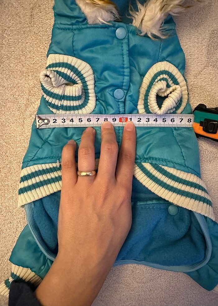 İçi Polarlı Kapüşonlu Mont - Görsel 3