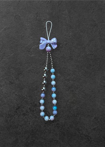 Lila Fiyonk Detaylı Bohem Kadın Charm - Görsel 2