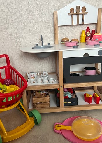 Ahşap Mutfak Seti - Görsel 2