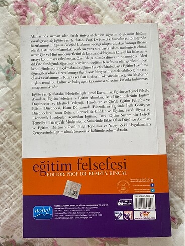 Eğitim Felsefesi Remzi Y Kıncal