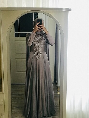 Zara Zara :) Pelerinli Şık Tesettür Abiye