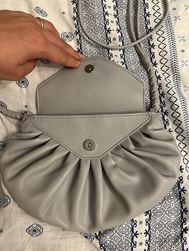Zara Zara gri çanta