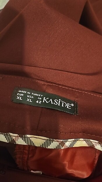 42 Beden Kaside 2 adet kumaş pantolon