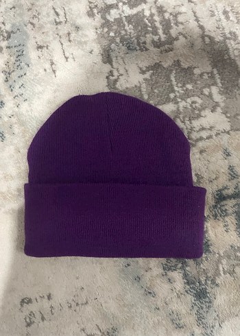Kadın Mor Örgü Bere tanesi 60 tl - Görsel 3
