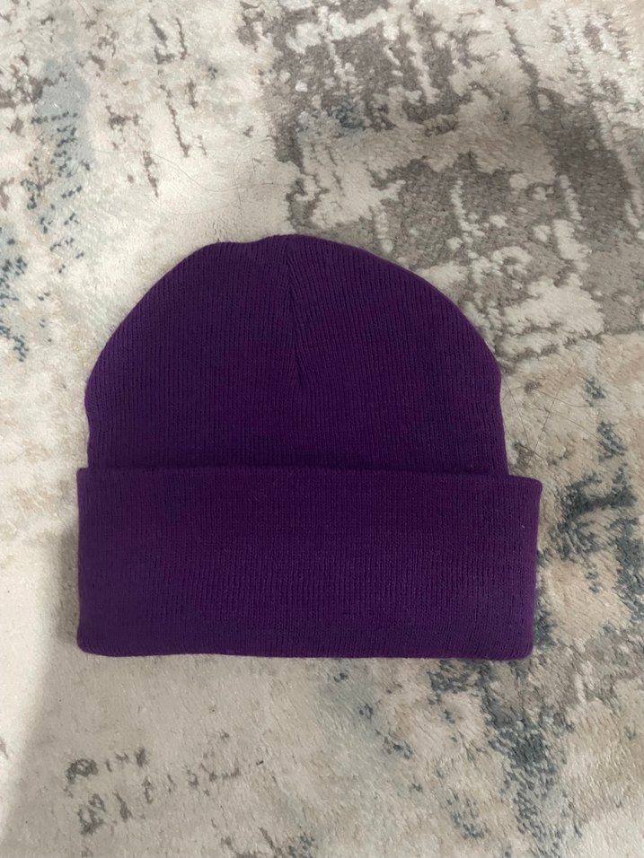 Kadın Mor Örgü Bere tanesi 60 tl - Görsel 3