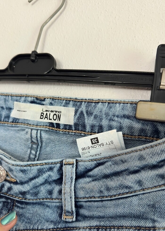 Havuç kesim jean - Görsel 2