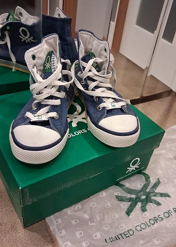Erkek Çocuk Benetton converse - Görsel 3