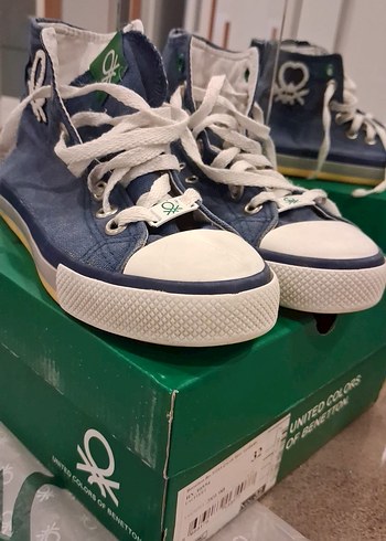 Erkek Çocuk Benetton converse - Görsel 4