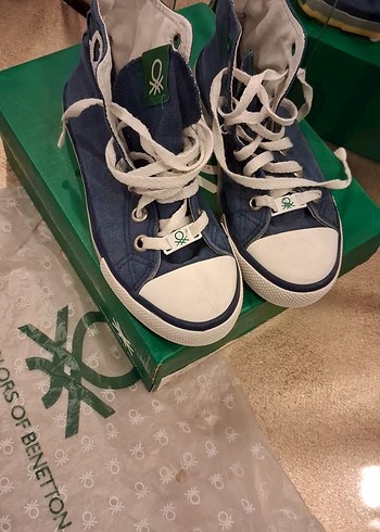 Erkek Çocuk Benetton converse - Görsel 5