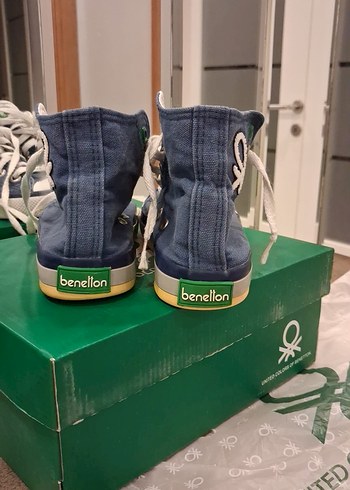 Erkek Çocuk Benetton converse - Görsel 8