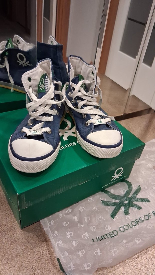 Erkek Çocuk Benetton converse - Görsel 3