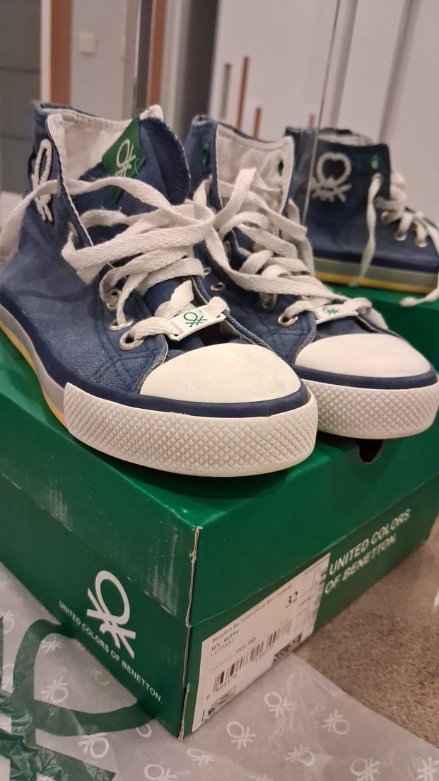 Erkek Çocuk Benetton converse - Görsel 4