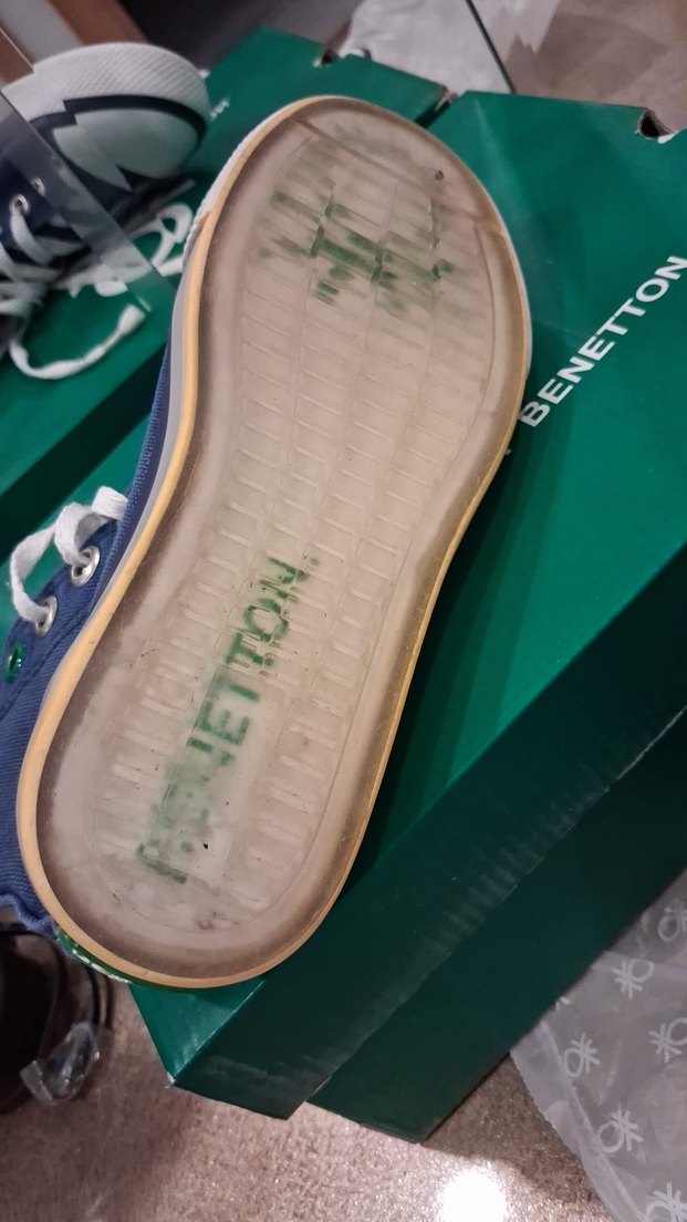 Erkek Çocuk Benetton converse - Görsel 2