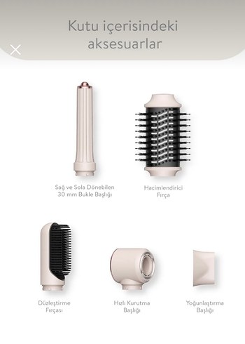 Pastel Pembe Saç Şekillendirici Seti - Görsel 4