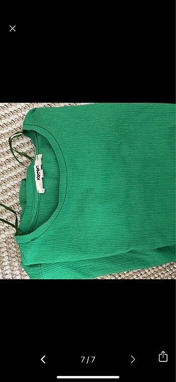 s Beden yeşil Renk Giy çık oversize elbise