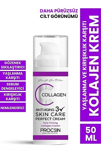 Procsin Kırışık Karşıtı Krem