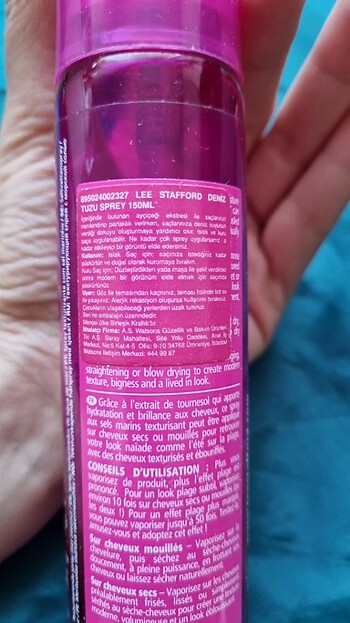 Deniz tuzu saç spreyi  - Görsel 3