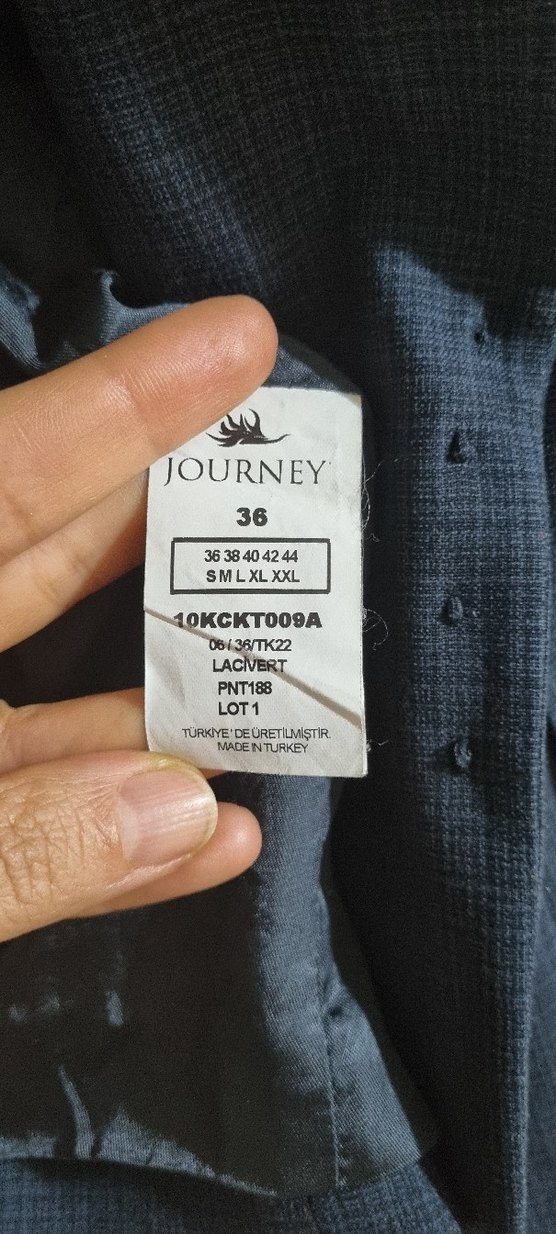 Lacivert Kadın Blazer Ceket - Görsel 3