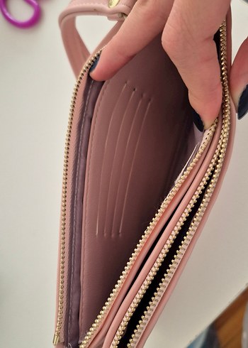 Diğer Püsküllü Pembe Kadın Cüzdan