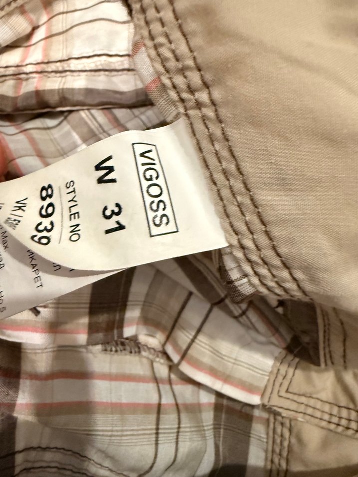 Kadın Ekoseli Kısa Bermuda Şort - Görsel 4