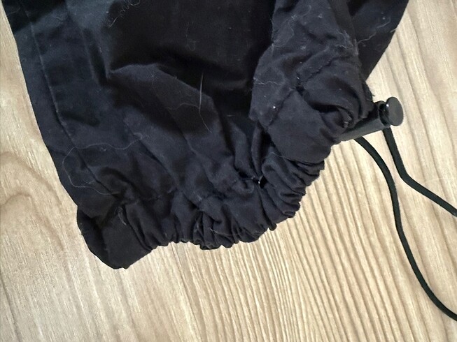xs Beden siyah Renk Paraşüt pantolon