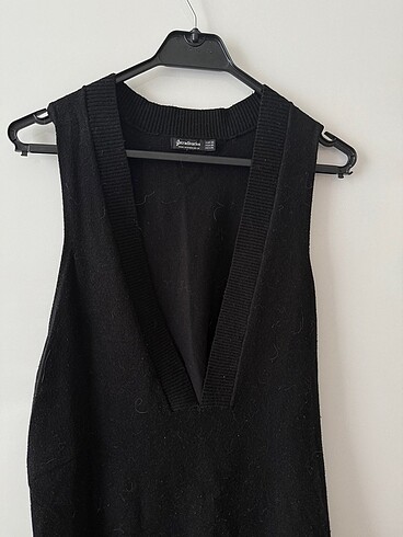 Stradivarius V yaka süveter