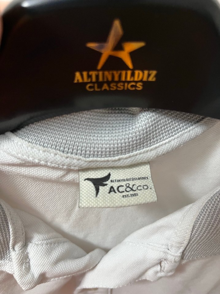 Erkek Beyaz Polo Yaka Kısa Kollu Tişört - Görsel 4