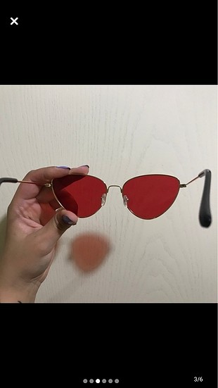  Beden kırmızı Renk Kırmızı cateye gözlük