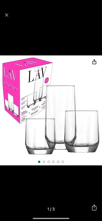 Lav 18 parça set