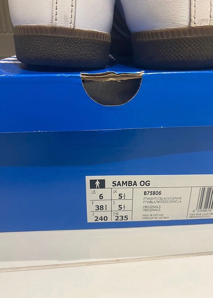 Adidas Samba Kadın Ayakkabı - Görsel 3