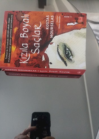 Kızla Boyalı Saçlar - Kostas Mourselas - Görsel 2