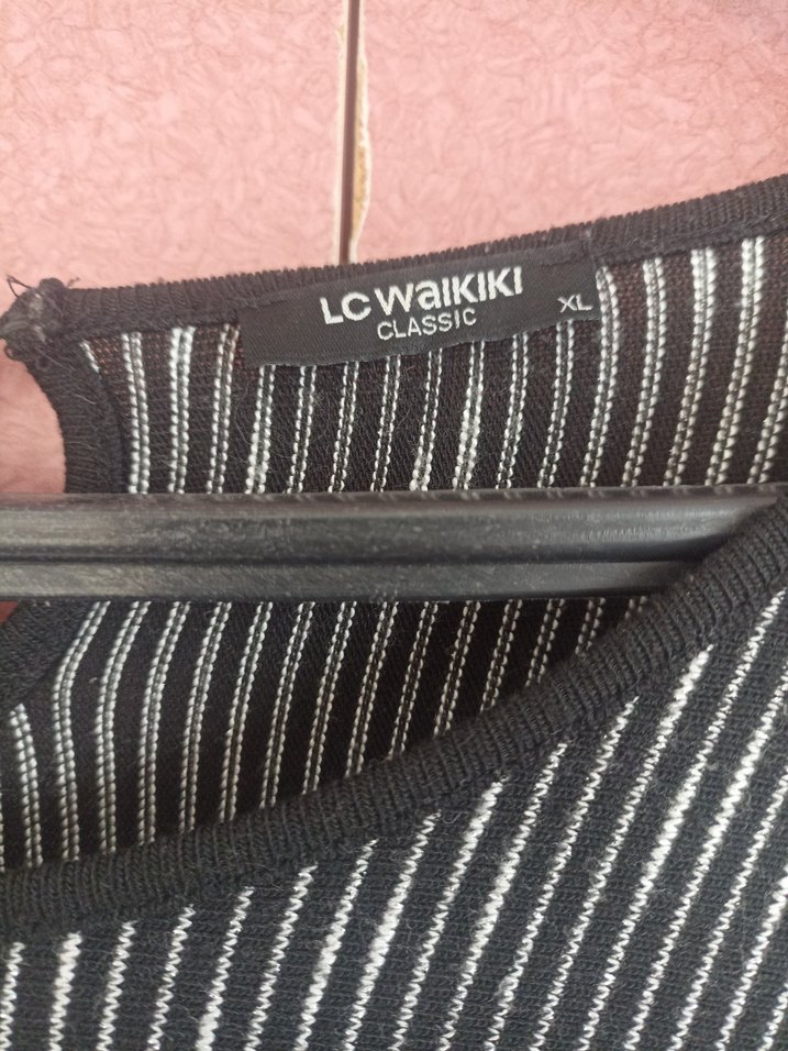 Gri Triko bluz - Görsel 2