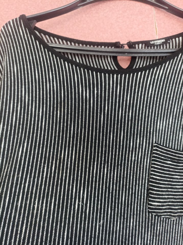 Gri Triko bluz - Görsel 4