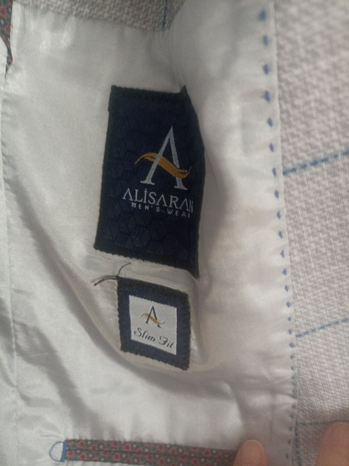 Gri Erkek Regular Fit Düğmeli Takım Ceket - Görsel 5